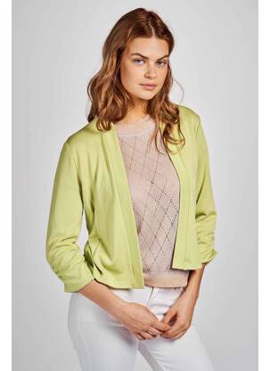 Vestă cu mâneci lungi verde MORE & MORE femeie
