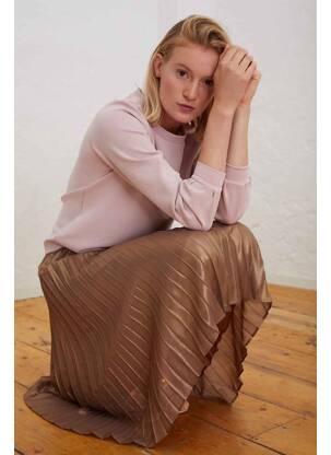 Fustă midi maro MORE & MORE femeie