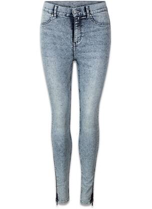 Blugi cu croială slim albastru CHEAP MONDAY femeie