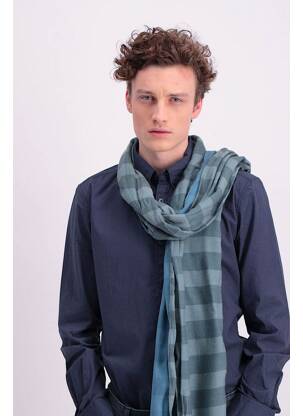 Eșarfă gri TOM TAILOR bărbat