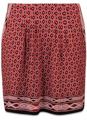 Fustă scurtă roșu EDC femeie