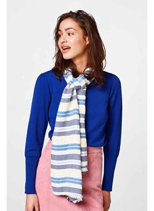 Eșarfă alb EDC femeie