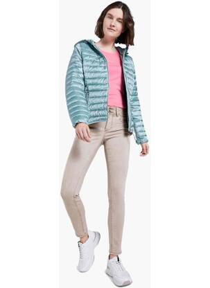 Pantalon slim bej TOM TAILOR femeie