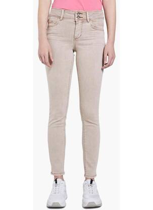 Pantalon slim bej TOM TAILOR femeie