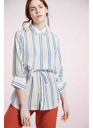 Tunică mâneci lungi alb TOM TAILOR femeie