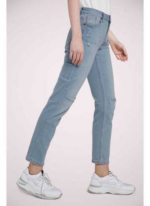 Blugi boyfriend albastru TOM TAILOR femeie