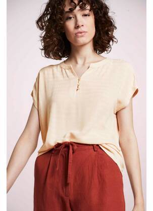 Tricou bej TOM TAILOR femeie