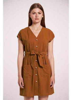 Rochie scurtă maro TOM TAILOR femeie