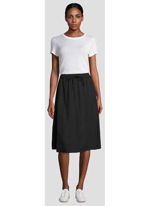 Fustă midi negru TOM TAILOR femeie