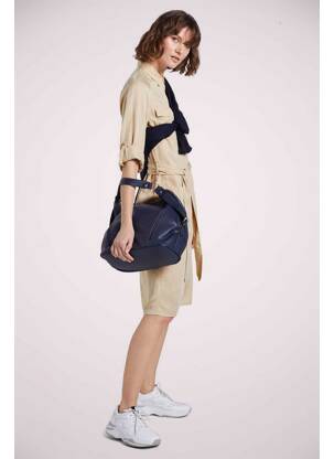 Rochie midi bej TOM TAILOR femeie