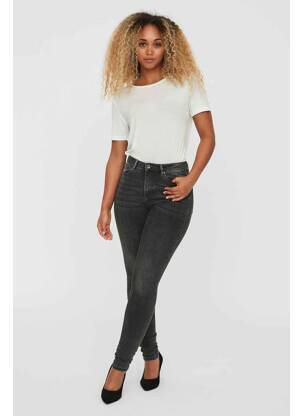 Blugi cu croială slim gri VERO MODA femeie