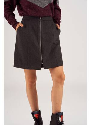 Fustă scurtă gri VERO MODA femeie