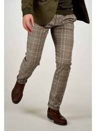 Pantalon chino maro TOM TAILOR homme