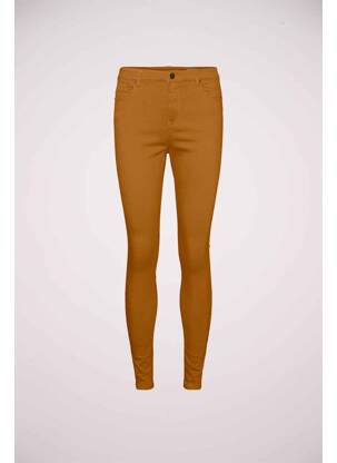 Pantalon slim maro VERO MODA femeie