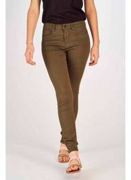 Blugi cu croială slim verde VERO MODA femeie