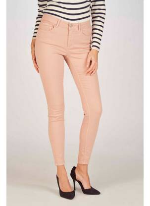 Blugi cu croială slim roz VERO MODA femeie