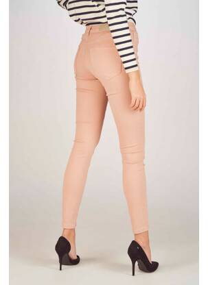 Blugi cu croială slim roz VERO MODA femeie