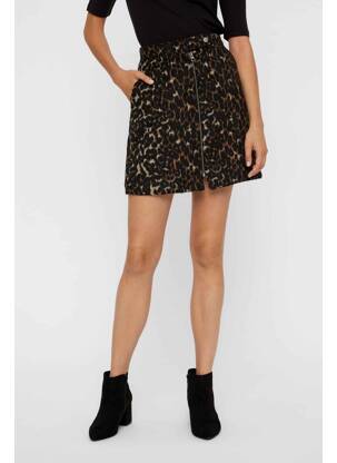 Fustă scurtă maro VERO MODA femeie