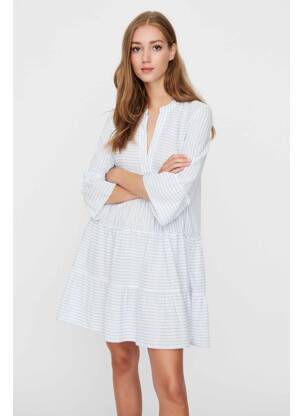 Rochie scurtă alb VERO MODA femeie