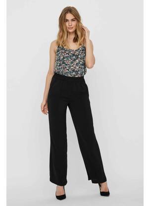 Pantalon larg negru VERO MODA femeie