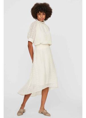 Fustă lungă bej VERO MODA femeie