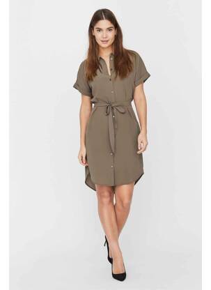 Rochie scurtă gri VERO MODA femeie
