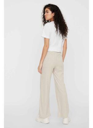 Pantalon drept bej VERO MODA femeie