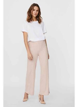 Pantalon larg maro VERO MODA femeie