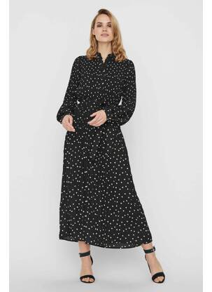 Rochie lungă negru VERO MODA femeie