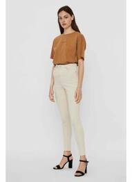 Blugi skinny bej VERO MODA femme