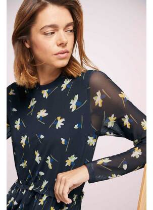 Rochie lungă albastru TOM TAILOR femeie