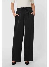 Pantalon larg negru VERO MODA femme
