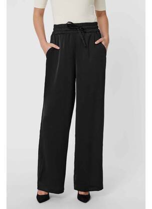 Pantalon larg negru VERO MODA femeie