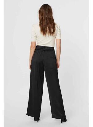 Pantalon larg negru VERO MODA femeie