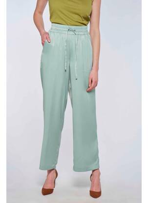 Pantalon larg verde VERO MODA femeie