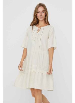 Rochie scurtă bej VERO MODA femeie