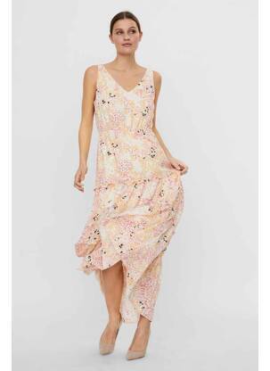 Rochie lungă bej VERO MODA femeie