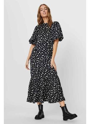 Rochie lungă negru VERO MODA femeie