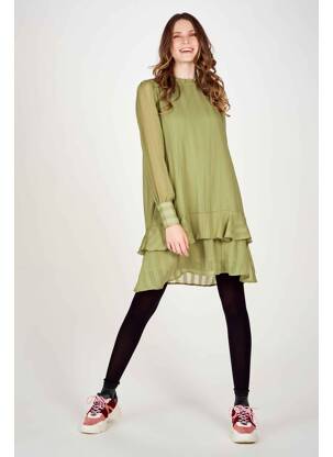 Rochie midi verde VERO MODA femeie