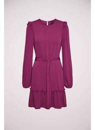 Rochie midi roz VERO MODA femeie
