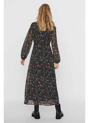 Rochie lungă negru VERO MODA femeie
