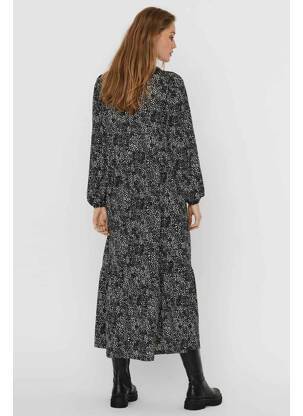 Rochie lungă negru VERO MODA femeie
