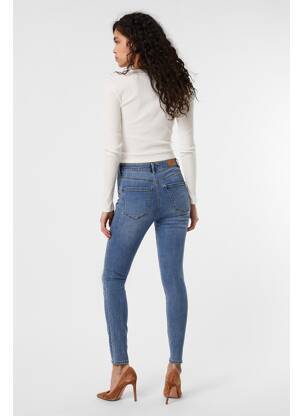 Blugi skinny albastru VERO MODA femeie