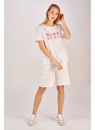 Bermudă alb NA-KD femeie