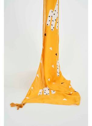 Eșarfă galben ZEB STYLE LAB  femeie