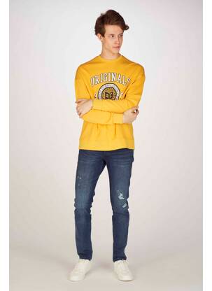 Hanorac galben JACK & JONES bărbat