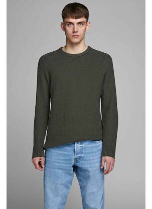 Pulover verde JACK & JONES bărbat
