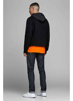 Hanorac negru JACK & JONES bărbat