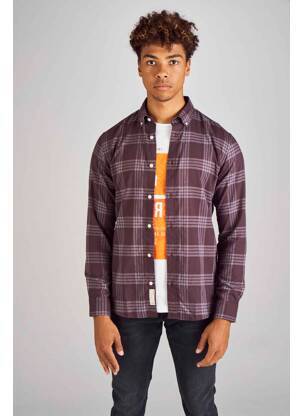 Cămașă cu mâneci lungi bej JACK & JONES bărbat