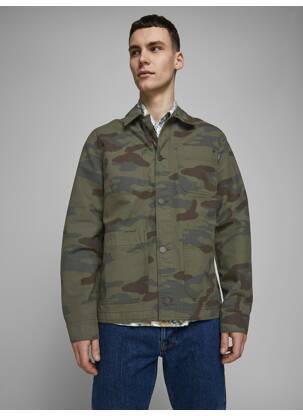 Jachete casual verde JACK & JONES bărbat